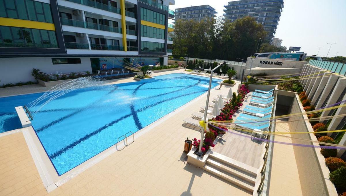 Konak Tower Sea View Apartment 47 Алания Экстерьер фото
